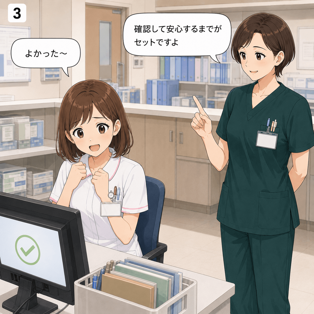 カルテあるある 3コマ目