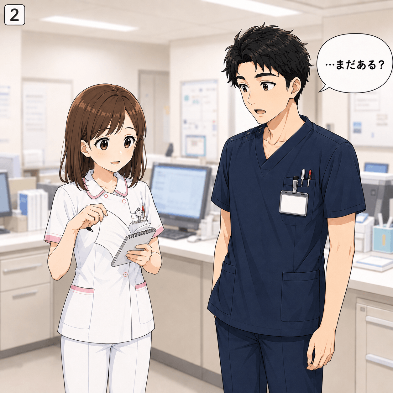 新人質問タイム 2コマ目