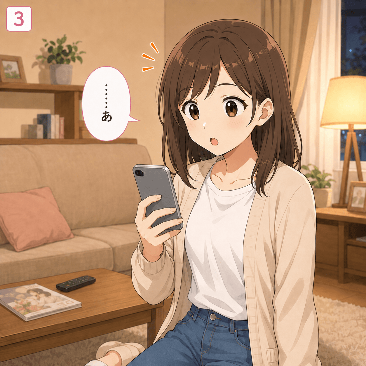 白衣洗濯 3コマ目